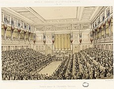 Ouverture de l'Assemblée constituante le 4 mai 1848 (Ch. Fichot et Jules Gaildrau).