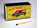 Matchbox-Schachtel eines KW-Modells