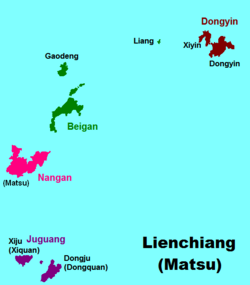 Beigan Township in Lienchiang County