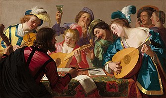 The Concert, 1623, National Gallery of Art, (Washington, D.C.)