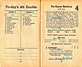 1954 Epsom Handicap racebook page