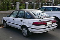 Facelift Corolla Ultima Seca liftback (Australia)