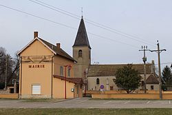 Skyline of Asnières-sur-Saône