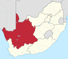 Northern Cape in South Africa.svg