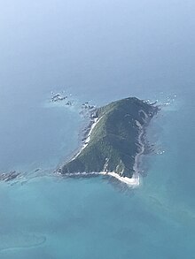 Otuhaereroa Island aus Vogelperspektive