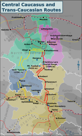 Image illustrative de l’article Route militaire géorgienne