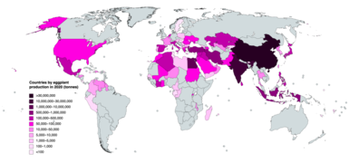 Countries by eggplant production in 2020.png