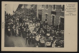 Guingamp - Grandes fêtes de ba Béatification de Charles de Blois 7 Septembre 1910 - AD22 - 16FI1635.jpg