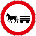 B18 No entry for horse drawned vehicles