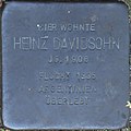 Hagenow Stolperstein Parkstraße 33 Davidsohn, Heinz