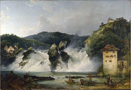 The Falls of the Rhine at Schaffhausen, 1788