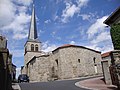 L'église, côté chevet.