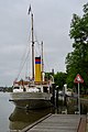 Haven (Leer) met stoomschip Prinz Heinrich Leer