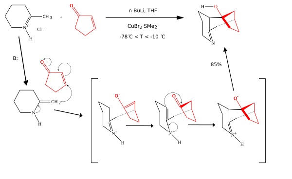 Reação de [3+3] cicloadição formal intermolecular