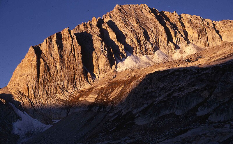 File:North Peak at sunrise, Nancy Baggott, 1968, Copyright Unknown, A-26-45-004 (6cec759d-d6ea-4c85-b0d7-c31cd298430d).jpg