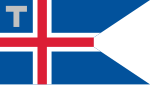 Vlag van die Yslandse Doeanedirektoraat