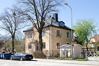 Hus i Gamla Enskede, byggt 1910