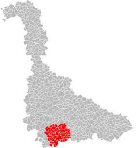 Localisation de Communauté de communes du Pays du Saintois