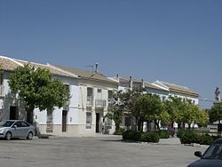 Skyline of Lora de Estepa