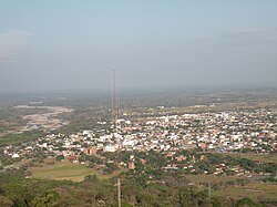 Panorama view of Yopal, from La Iguana Natural Park (Parque Natural La Iguana)