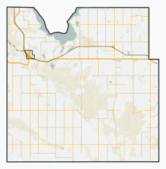 Rural Municipality of Poplar Valley No. 12 is located in Poplar Valley No. 12