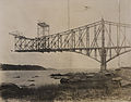 De brug voor de instorting in 1907