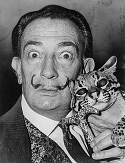 Salvador Dalí vuonna 1965