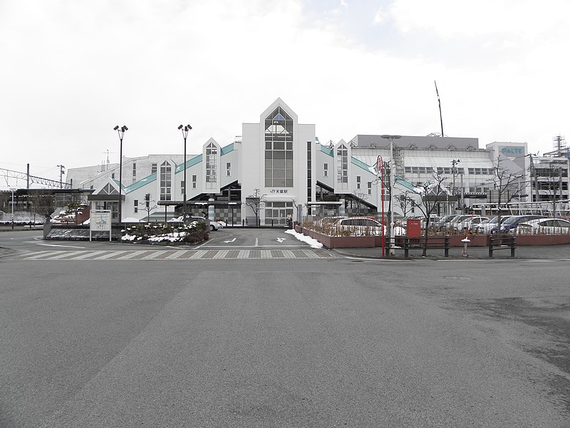 File:天童駅 西口 - panoramio.jpg