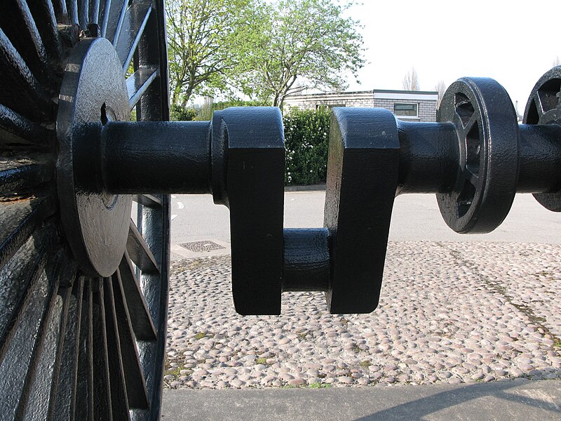 File:National Railway Museum GWR 2002 crank axle.JPG