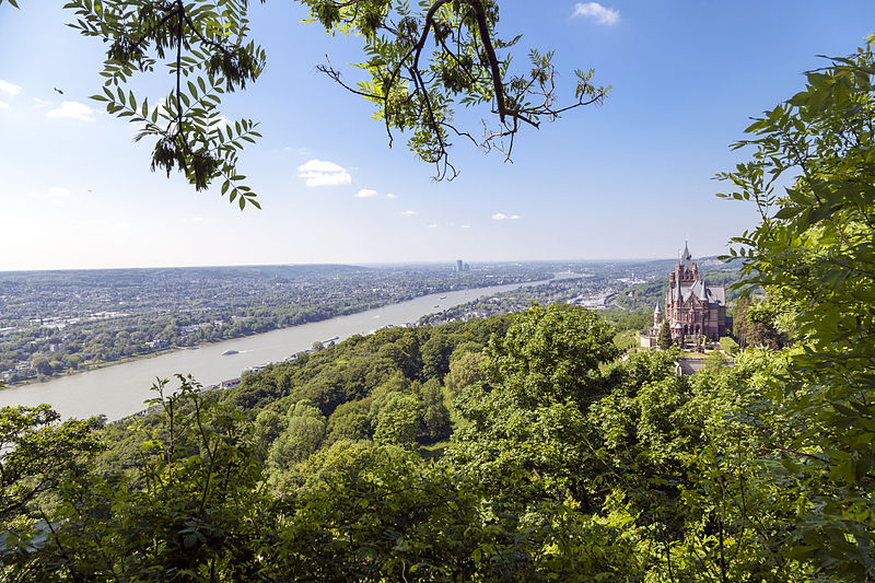 File:Bonn, vom Drachenfels gesehen.jpg