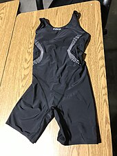 A knee skin swimsuit