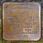 Stolpersteine für Max Mayer (Schusterstraße 23)