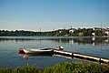 View from the south shore of Töölönlahti bay.