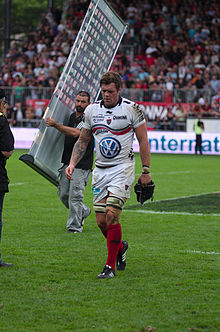 Description de l'image USO - RCT - 28-09-2013 - Stade Mathon - Johann Christiaan Van Niekerk.jpg.