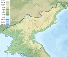 Mappa di localizzazione: Corea del Nord