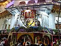 Akal Takht illuminated on Gurpurb, Harmandir Sahib complex, Amritsar