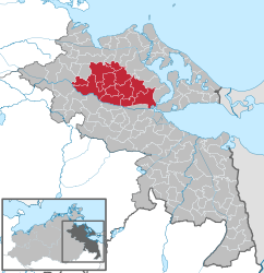 Amt Züssow – Mappa