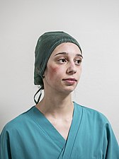 Portrait of Maria Trillini, intensive care nurse