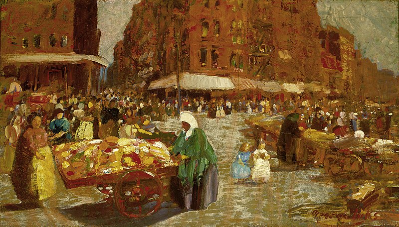 File:George Luks - Houston Street.jpg