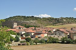 Skyline of Santa Gadea del Cid