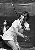 Martina Navratilova, won the most women's singles titles in the Open Era (167).