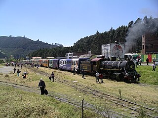 Zipaquira station yard