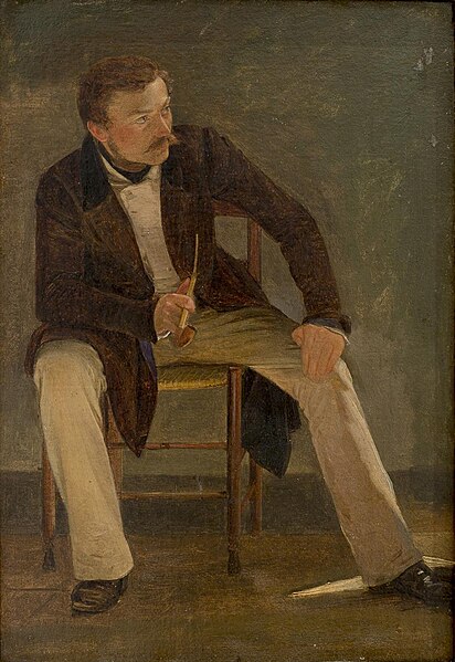 File:Albert Küchler, Maleren Constantin Hansen, 1837, KMS4964, Statens Museum for Kunst.jpg