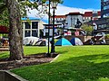 Tents set up for Convoy 2022. February 2022