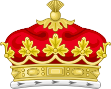 Coronet of a British Duke.svg