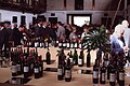 Dégustation officielle des crus bourgeois primeurs de Bordeaux en 2007 au Château de Malleret.