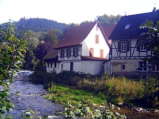 D Kinzig am alte Gärberviertel z Schilte