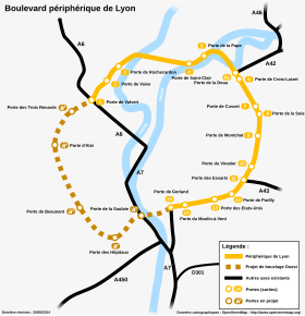 Carte de la route.