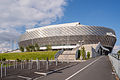 * Nomination Tele2 Arena from south. Johanneshov, Stockholm. --ArildV 14:15, 10 September 2014 (UTC) * Promotion Good quality. --JLPC 15:35, 10 September 2014 (UTC)