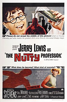 Description de l'image The Nutty Professor (1962 poster).jpg.
